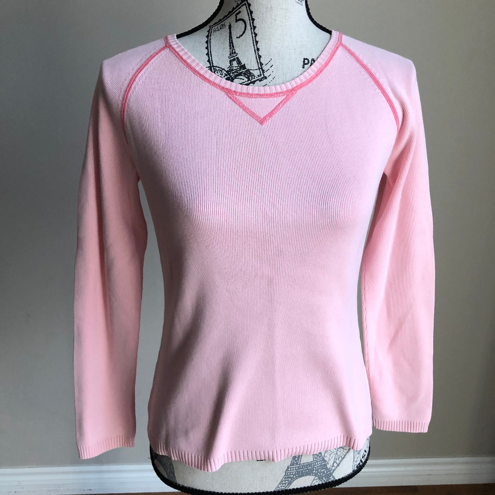 Ann Taylor Loft knit sweatshirt style sweater S